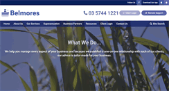 Desktop Screenshot of belmores.com.au
